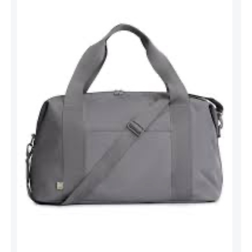 BEIS Sport Duffle Bag Slate Gray Gym Travel Weekender Tote with Shoe Compartment